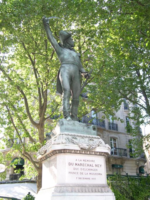  statue du Maréchal Ney, avenue de l'Observatoire